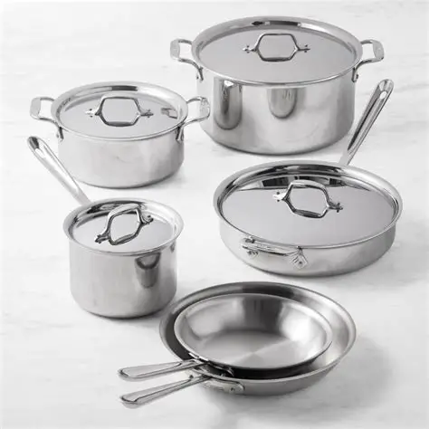 All-Clad D3 Stainless 10-Piece Cookware