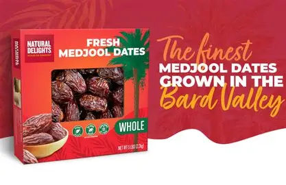Bard Valley Medjool Dates, 5 lb