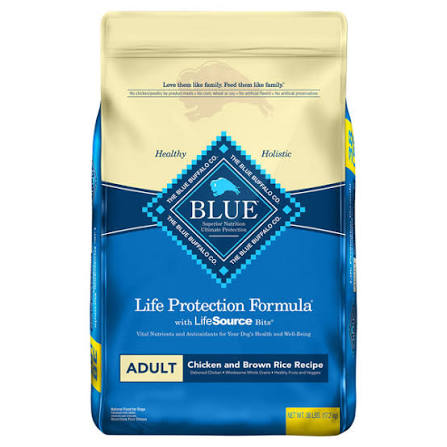 Blue Buffalo Life Protection Chicken & Brown Rice Dog Food, 38 lb