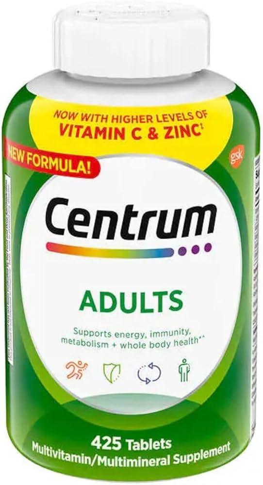 Centrum Silver Adults Multivitamin, 425 ct