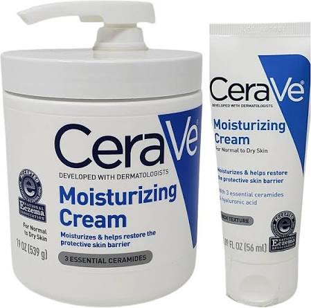 CeraVe Moisturizing Cream, 19 oz Twin Pack