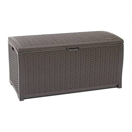 Suncast 99-Gallon Resin Deck Box