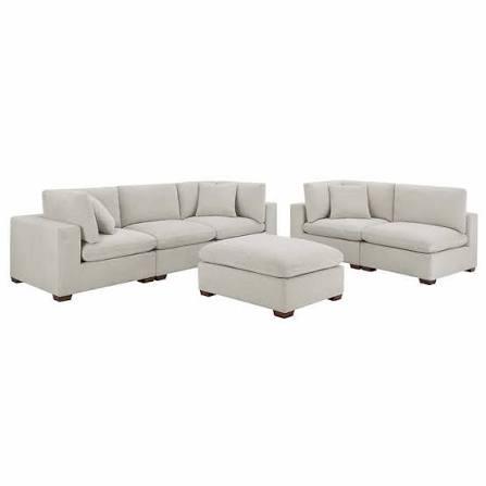 Thomasville Lowell Fabric Sectional Sofa