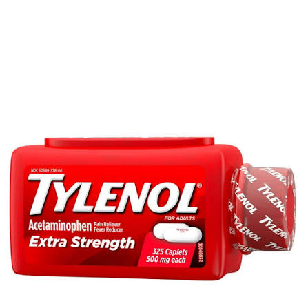 Tylenol Extra Strength 500mg, 325 ct