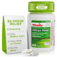 Zyrtec 10mg Allergy Tablets, 365 ct